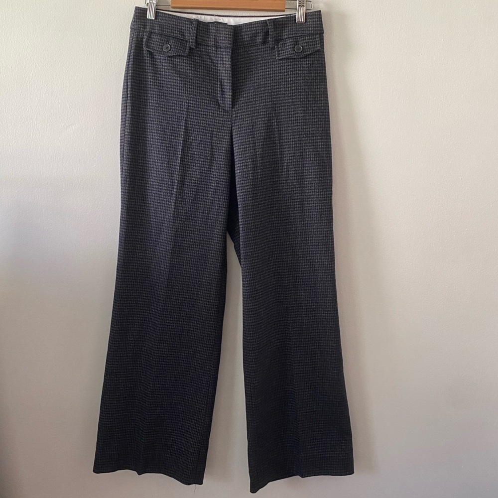 Loft High Waist Curvy Straight Wide Leg Trouser